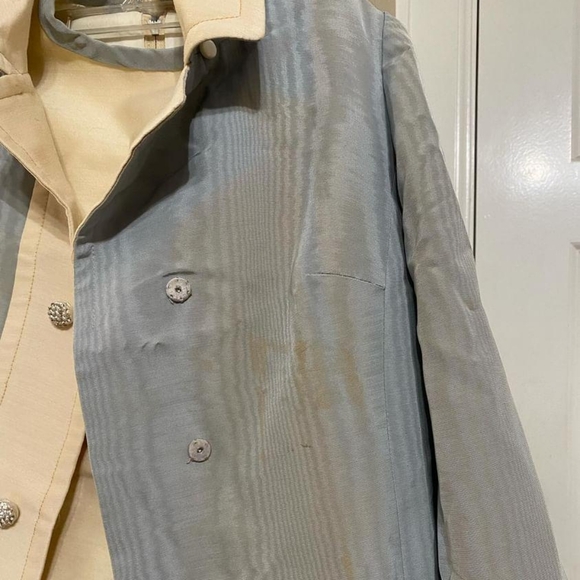 Vintage lilli ann blue cream set - Picture 2 of 9